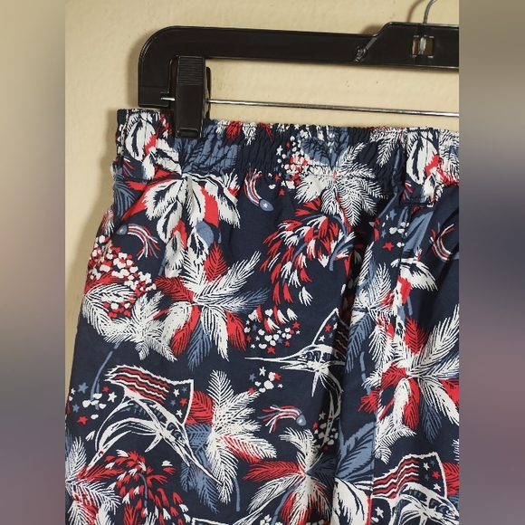 Columbia Swim Trunks Pfg Patriotic Usa Flag Sword Fish - Picture 12 of 16